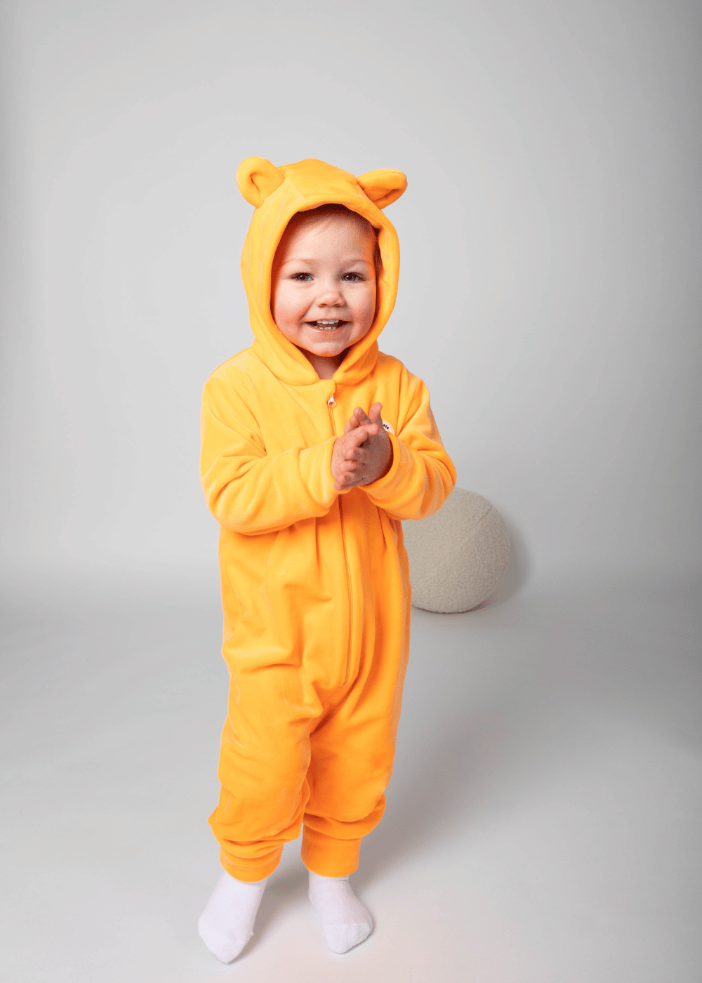 Orange romper jumpsuit on sale